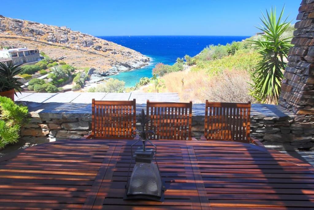 Rosemary 2 Bedroom 2 Bath Beachfront Koundouros 외부 사진